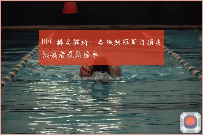 UFC 排名解析:各级别冠军与顶尖挑战者最新榜单
