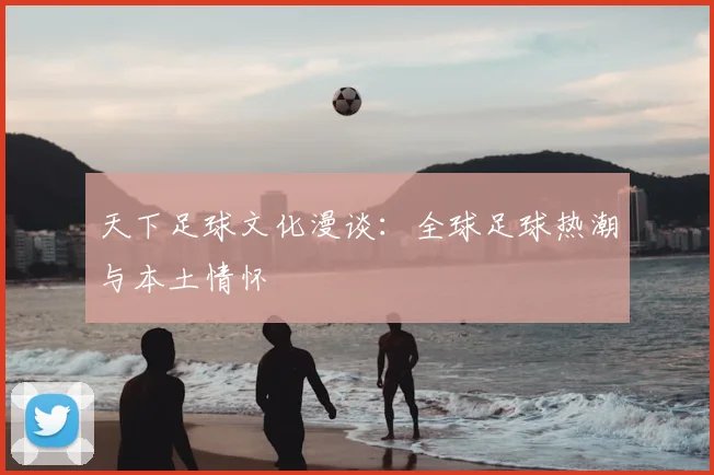 天下足球文化漫谈：全球足球热潮与本土情怀